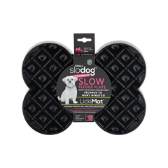 LickiMat DOG SMALL SLODOG BLACK Килимок для повільного харчування чорний