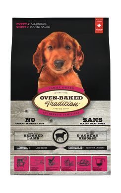 Oven-Baked Tradition - Овен-Бейкед сухой корм для щенков всех пород с ягненком 2,27 кг
