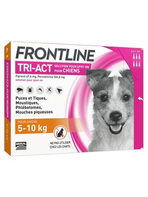 Frontline Tri-Act Фронтлайн TRI-ACT для собак 5-10 кг (піпетка)