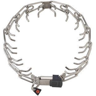 Sprenger Ultra-Plus Training Collar СПРЕНГЕР УЛЬТРА-ПЛЮС ПАРФОРС профессиональный строгий ошейник для собак, замок ClicLock, нержавеющая сталь (Нержавіюча сталь ( 3,2 мм, 58 см))