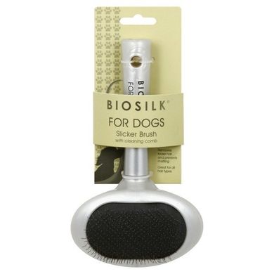 BioSilk Slicker Brush Слікер (пуходерка) для собак