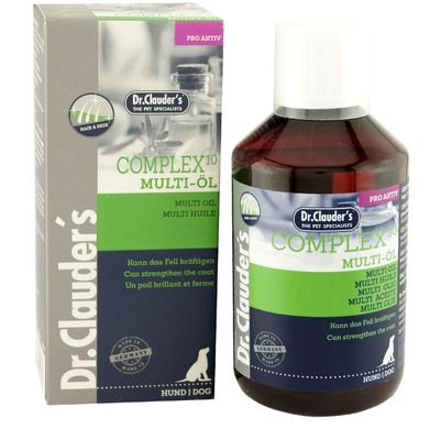 Dr.Clauder's Hair & Skin Multi Derm Complex10 Oil вітамінно-мінеральний комплекс для відновлення шерсті і покращення стану шкіри, 250 мл