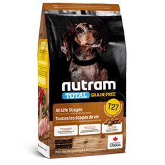 NUTRAM T27 Total Grain-Free Turkey & Chiken Small Breed Dog Food - Сухой корм с индейкой и курицей для собак мелких пород
