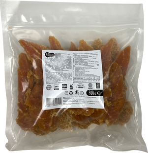 Лакомство для собак Mavsy Dried CHICKEN Strip из сушеной куриной грудки, 500 г