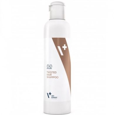 VetExpert Twisted Hair Shampoo - Шампунь для котів і собак з довгою шерстю, 250 мл