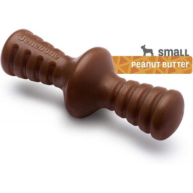Benebone Zaggler Peanut Butter Flavor - Жувальна іграшка зі смаком арахісового масла, S