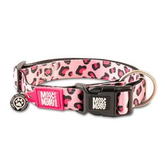Нашийник Smart ID Collar - Leopard Pink/M