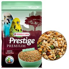 Versele-Laga Prestige Premium Вudgies ВЕРСЕЛЕ-ЛАГА ПРЕСТИЖ ПРЕМІУМ ПАПУЖКА повнораціонний корм для хвилястих папуг (0.8кг)