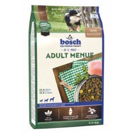Bosch Adult Menue - Корм "12 видов трав" для взрослых собак всех пород, 15 кг