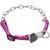 Sprenger Adjustable Collar with Assembly Chain - Регульований нашийник з нейлоном для собак, середня ланка, нержавіюча сталь матова (3 мм, 50-55 см)