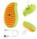 Парова масажна щітка Pet Brush для вичісування шерсті собак і котів фото 2