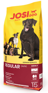 Josera JosiDog Regular - Сухий корм для дорослих собак з середньою фізичною активністю, 15 кг