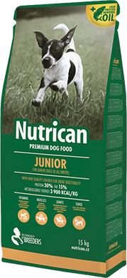Nutrican Junior - Сухий корм для цуценят всіх порід