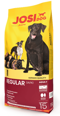 Josera JosiDog Regular - Сухий корм для дорослих собак з середньою фізичною активністю, 15 кг