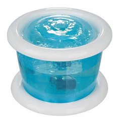 Trixie TX-24464 поилка-автомат "Bubble Stream" создает пузырьки (пластик) 3л, голубой / белый