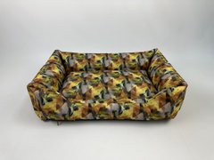 Лежак Matuz з бортами для собак з меблевої тканини
