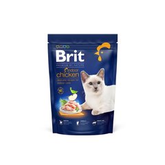 Brit Premium by Nature Cat Indoor Chicken - Сухий корм для дорослих котів, які живуть у приміщенні з куркою, 1.5 кг