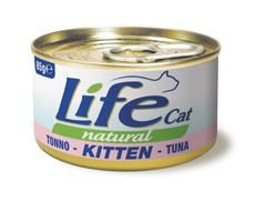 LifeCat консерва для кошенят з тунцем, 85 г