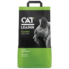 Cat Leader Classic КЭТ ЛИДЕР КЛАССИК супервпитывающий наполнитель в кошачий туалет (5кг)
