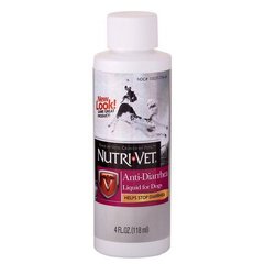 Nutri-Vet Anti-Diarrhea - Протидіарейний засіб для собак, 118 мл