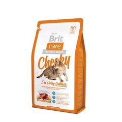 Brit Care Cat Cheeky I am Living Outdoor - Сухий гіпоалергенний корм з олениною та рисом для дорослих вуличних котів