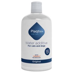 Plaqtiv+ Water Additive 500 ml - Засіб для догляду за ротовою порожниною для собак та котів 500 мл