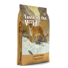 Taste of the Wild Canyon River Feline Formula - Сухой корм для кошек всех пород на всех стадиях жизни с форелью и копченым лососем, 2 кг