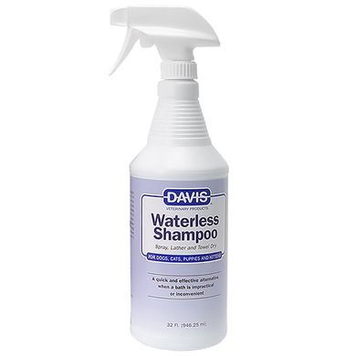 Davis Waterless Shampoo - Дэвис Шампунь без воды для собак и кошек, 946 мл