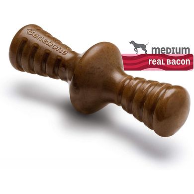 Benebone Zaggler Bacon - Жевательная игрушка со вкусом бекона, M